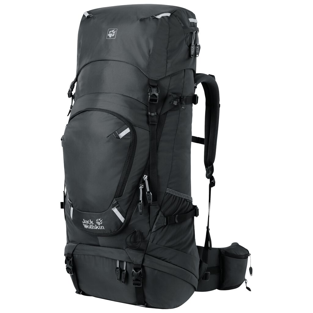 Jack Wolfskin HIGHLAND TRAIL 55 Sacs À Dos Homme Noir - NOYVDHT-98